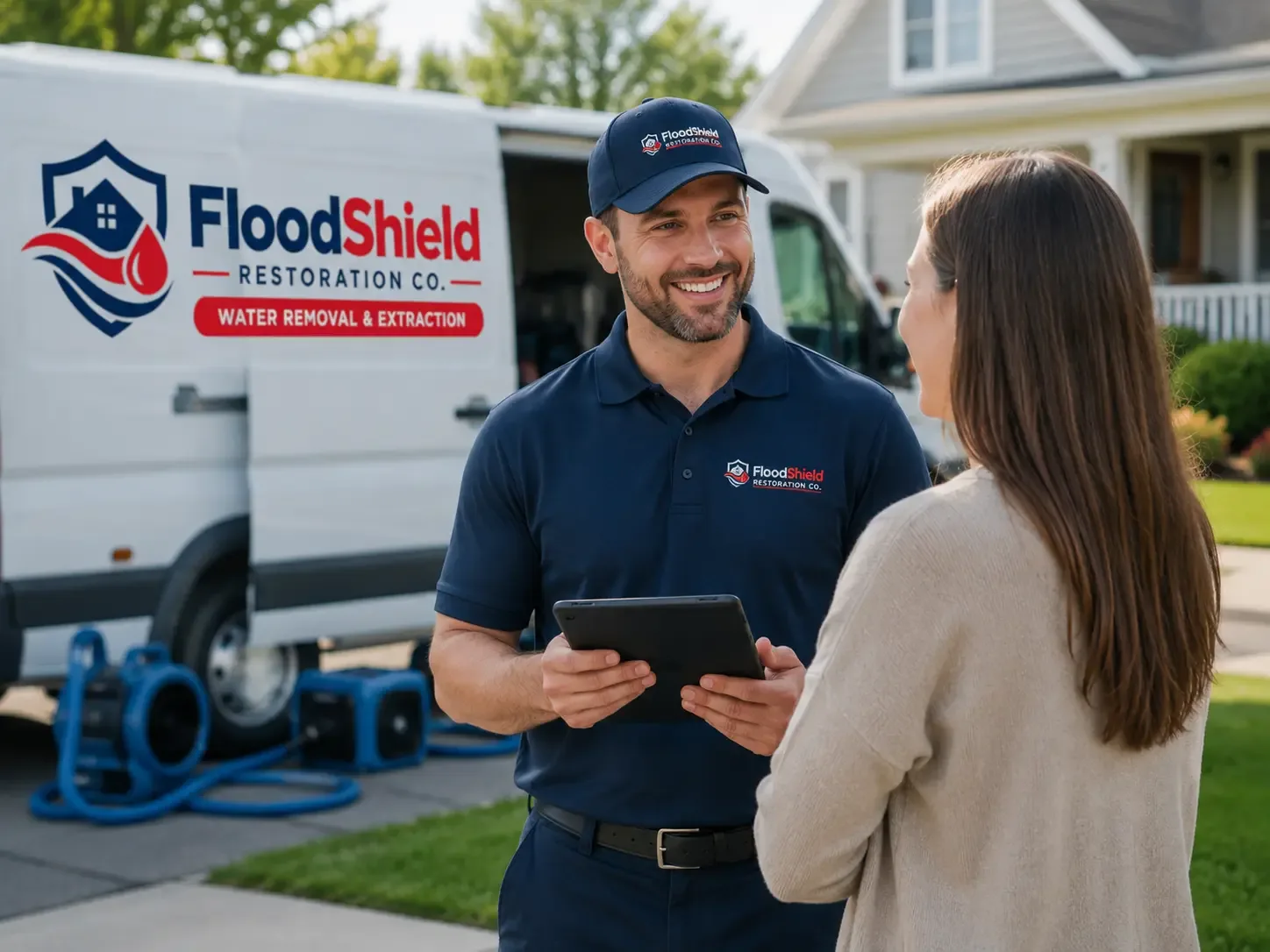 Flood Water Remediation in Freeland, MI
