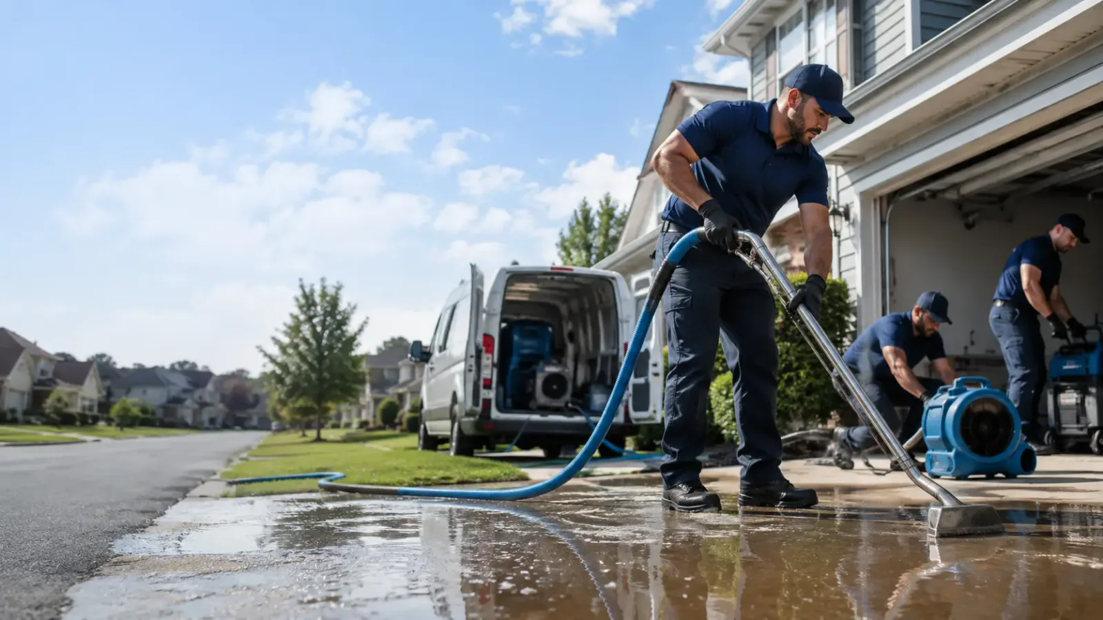 Flood Water Remediation in Freeland, MI